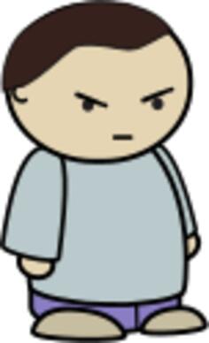 Angry child