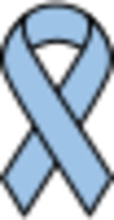 Light blue ribbon