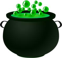 Bubbling potion