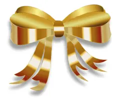 Golden ribbon