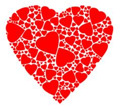 Fractal heart