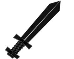 Black sword