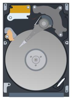Laptop hard drive