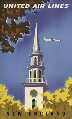 New England postcard
