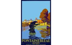 Vintage poster of France