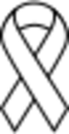 Lung cancer ribbon