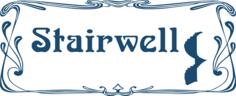 Stairwell sign