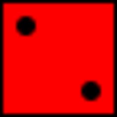 Side of a dice