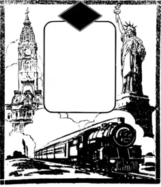 Philadelphia to New York railway