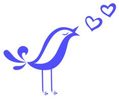 A singing bird