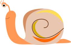 Comic snail