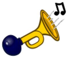Colored horn