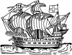 Medieval ship