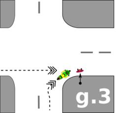 Pedestrian and motorbike accident