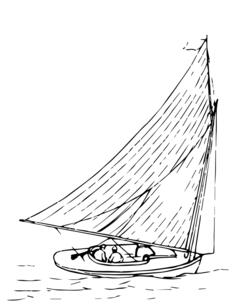 Two men in a boat
