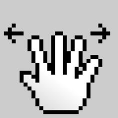 Pixel cursor