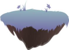 A platform from a video game