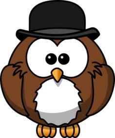 Cartoon image of an owl