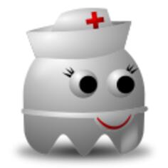 Cartoon image of a nurse