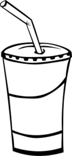 Soda drink vector drawing