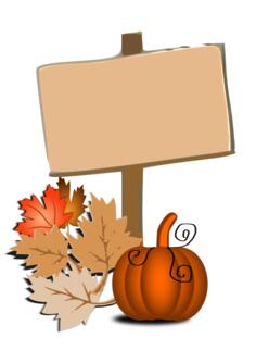 Autumn symbol vector graphics