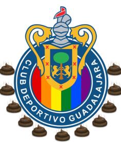 Chivas de Guadalajara stinks vector image