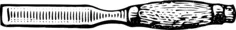 Wood chisel vector graphics