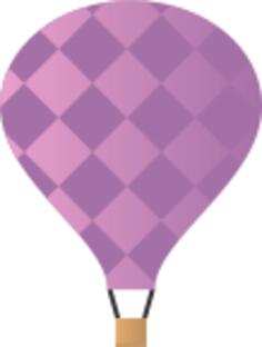 Air balloon vector illustration