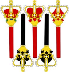 Stylized Sceptre vector clip art