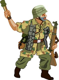 German soldier portrait