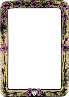 Floral frame