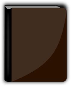 Shiny brown book