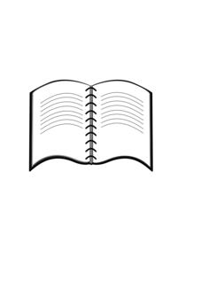 Book with a metal binder