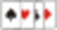 Vector clip ar of set of gambling cards