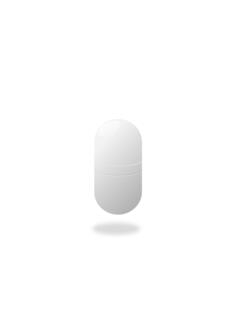 Capsule with shadow vector illustration