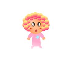Cartoon vector of a baby