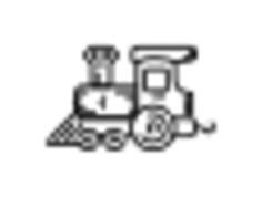 Locomotive silhouette