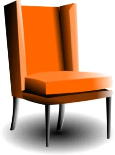 Old-fashioned armchair