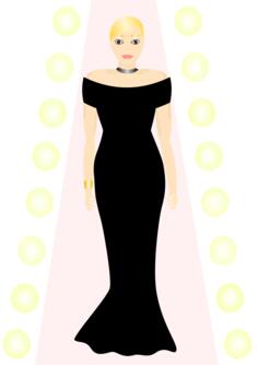 Runway model vector image