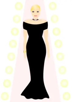 Runway model vector image