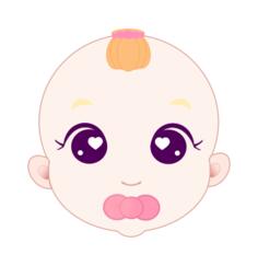 Cute Baby Girl Face