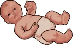 Baby in a Diaper
