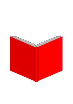 Open book with red cover