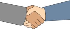 A handshake