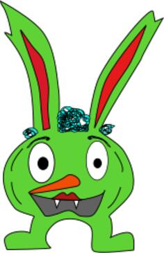 Image of friendly cartoon creature
