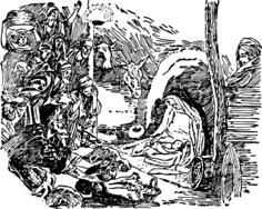 Christmas scene
