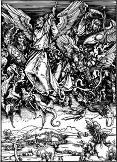 Heaven versus hell.