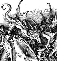 Flying dragons and demons