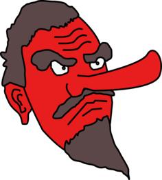 Red face