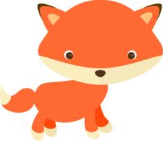 Cartoon fox